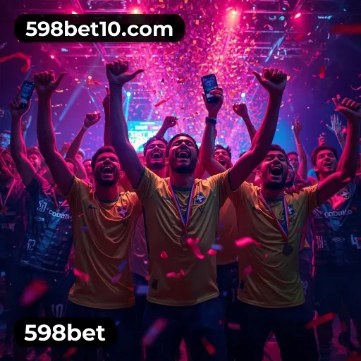 App 598bet para iOS e Android — interface mobile, login biométrico e PIX integrado